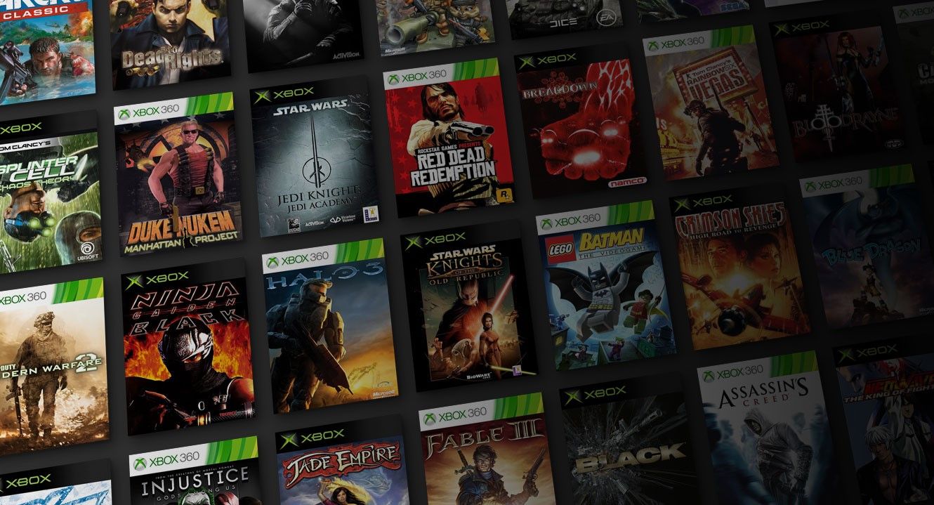 Xbox backward compatibility catalogue