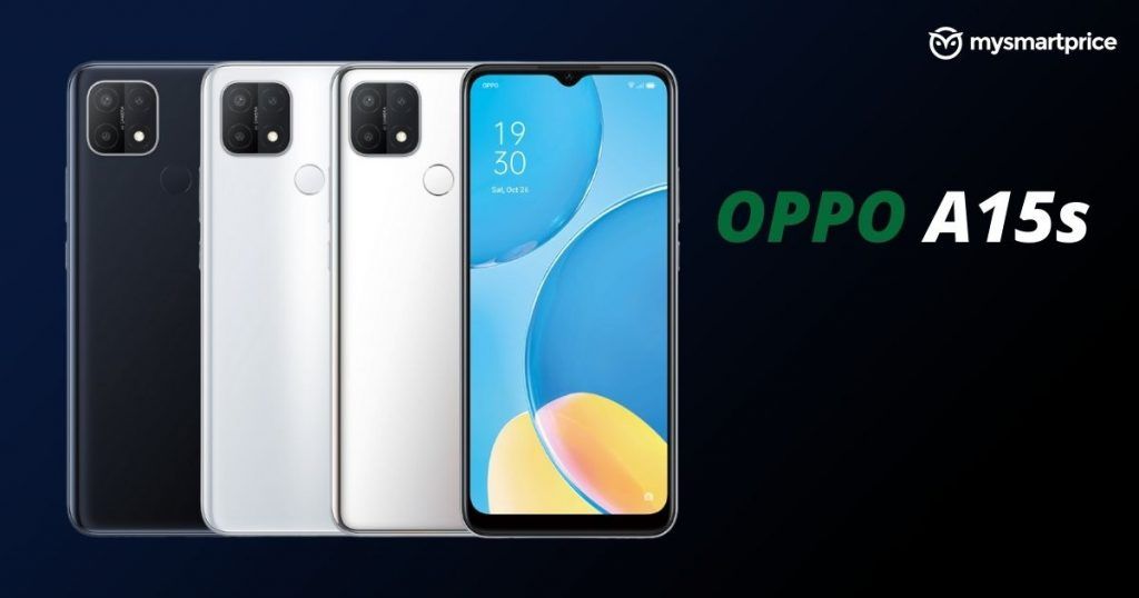 oppo a15s price camera