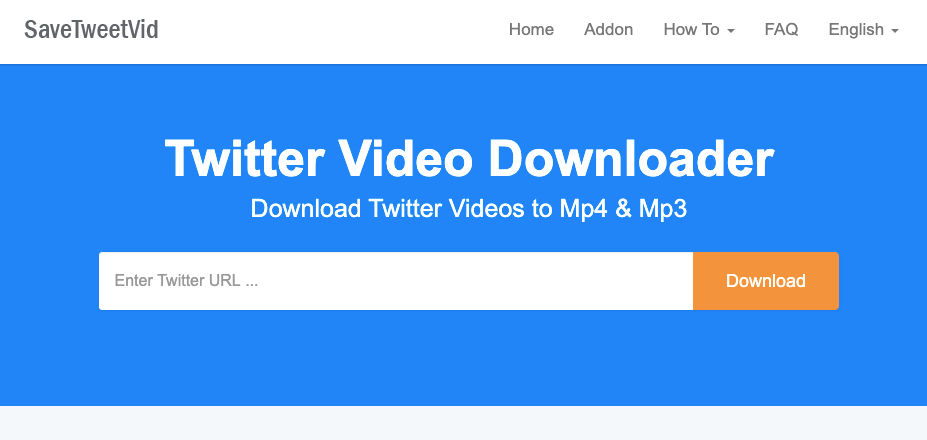 Download videos from Twitter