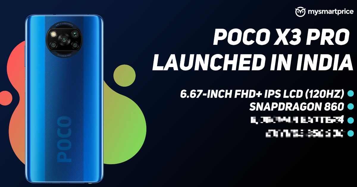 The Xiaomi POCO X3 Pro specs and price : r/PocoX3