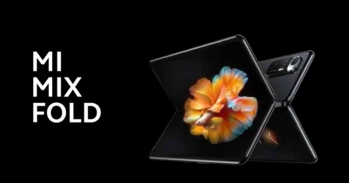 Mi Mix Fold, Xiaomi's first foldable smartphone