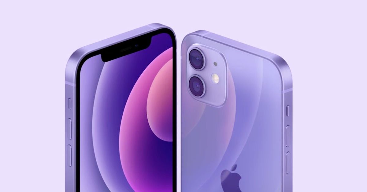 iPhone 12 and 12 Mini Gets a New Mmmmm, Purple Colour For Spring