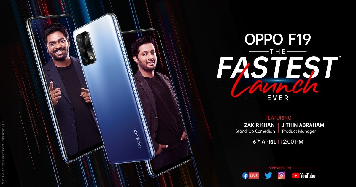Oppo F19 India launch teaser