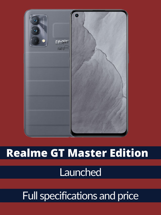 Realme GT Master Edition Launched