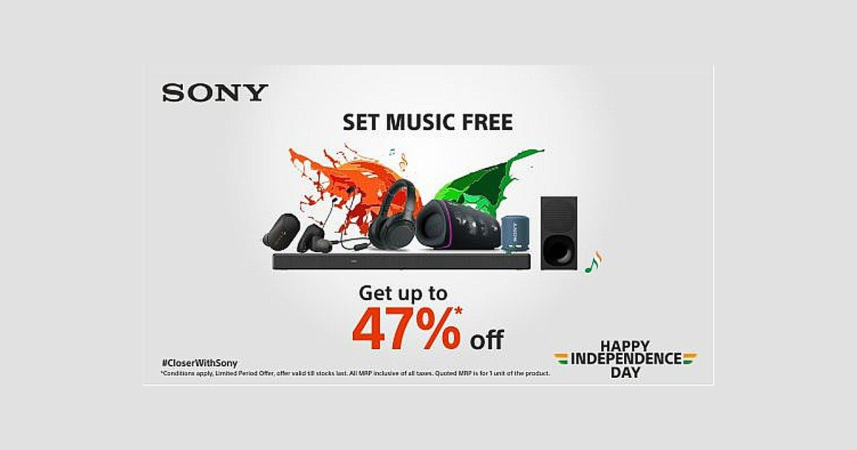 Sony Independence Day Sale