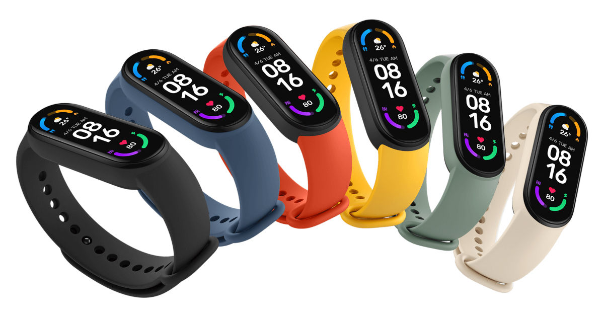 Xiaomi MI Band 6 Smart Watch - 4 Crew