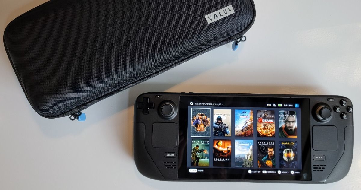 Valve reveals handheld Steam Deck PC games console