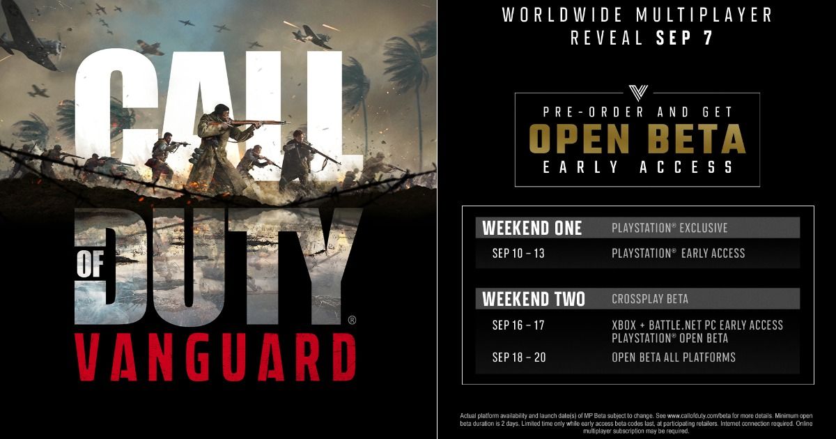 Call of Duty: Vanguard listing on PlayStation Store reveals launch date