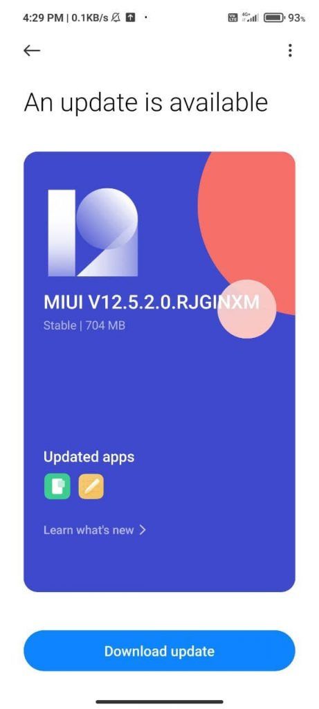 poco x3 update miui 12.5