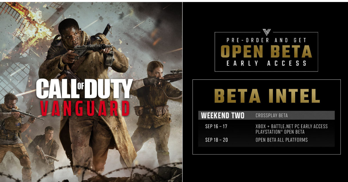 Call of Duty: Vanguard para PS4, PS5, PC, Xbox Series X / S y Xbox