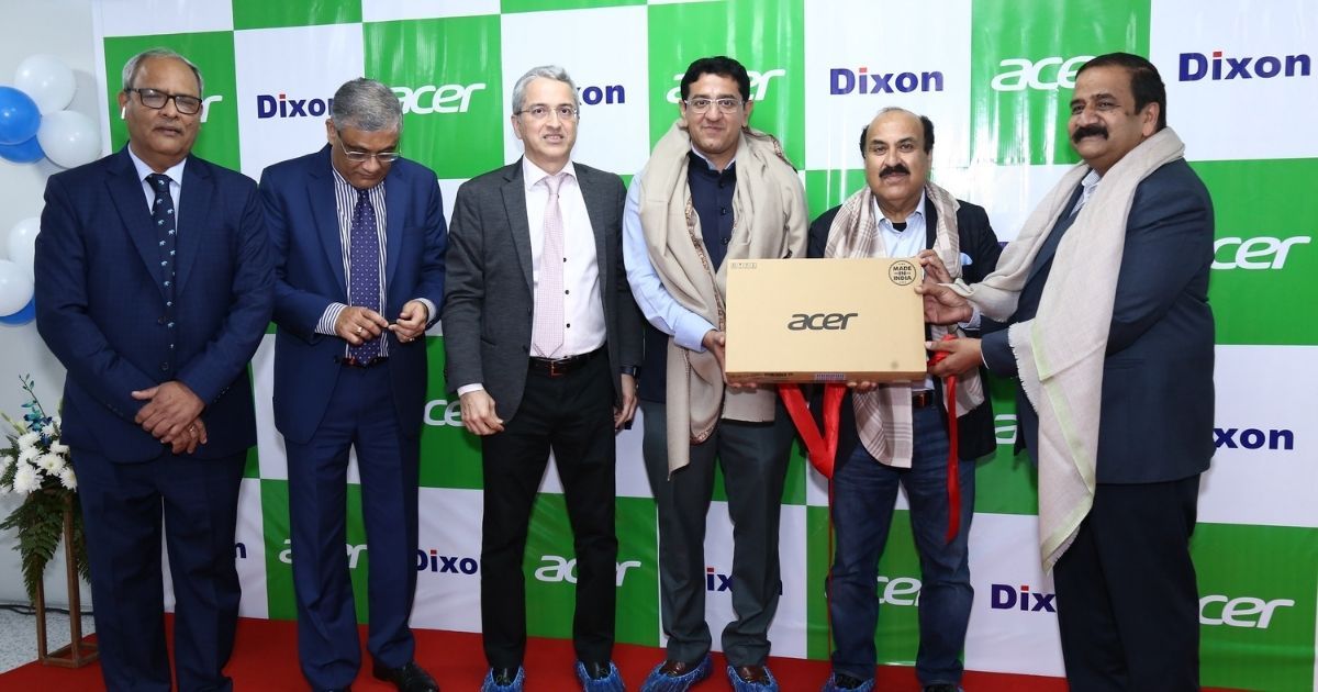 The companies joined hands to manufacture laptops under Make in India initiative