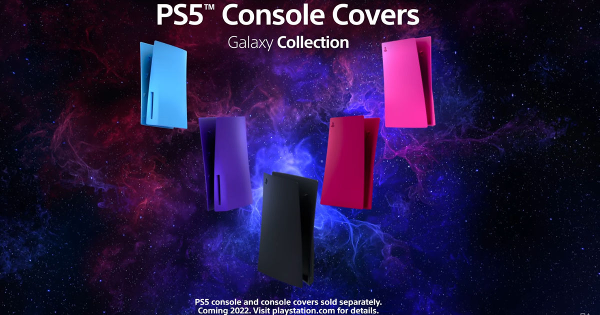 ps5 console covers galaxy collection