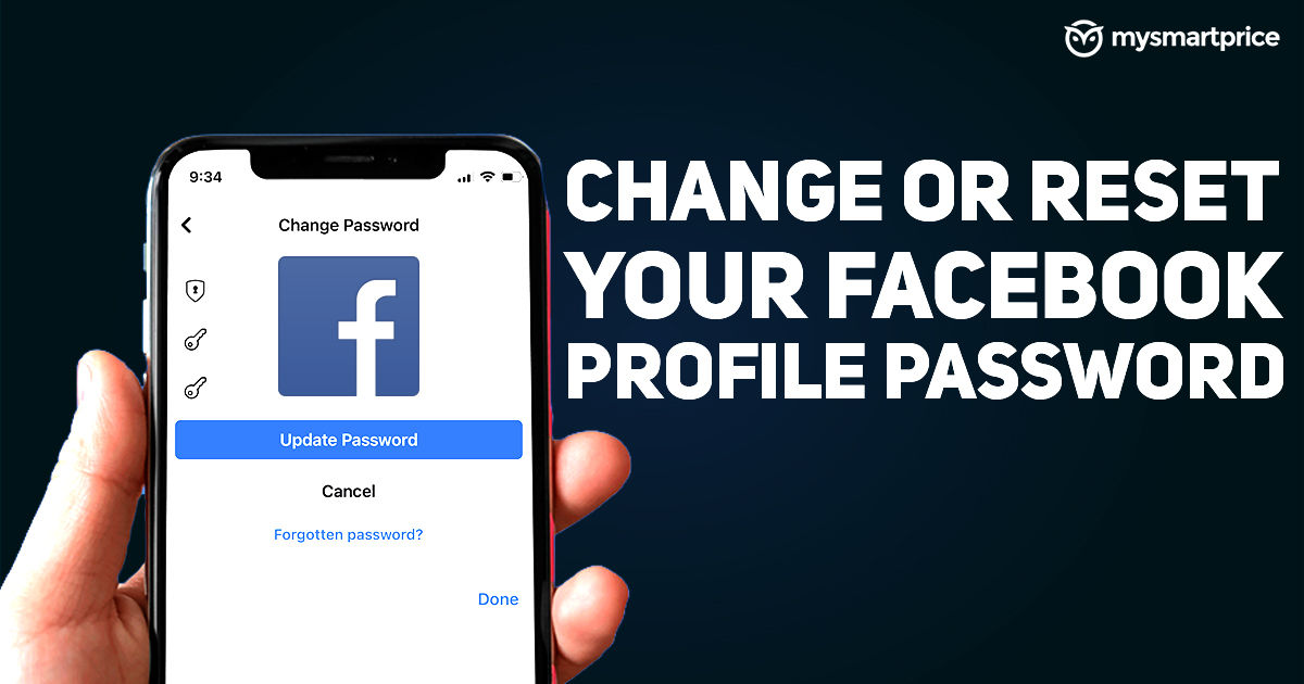 Facebook Password Change How to Change your Facebook Profile Password
