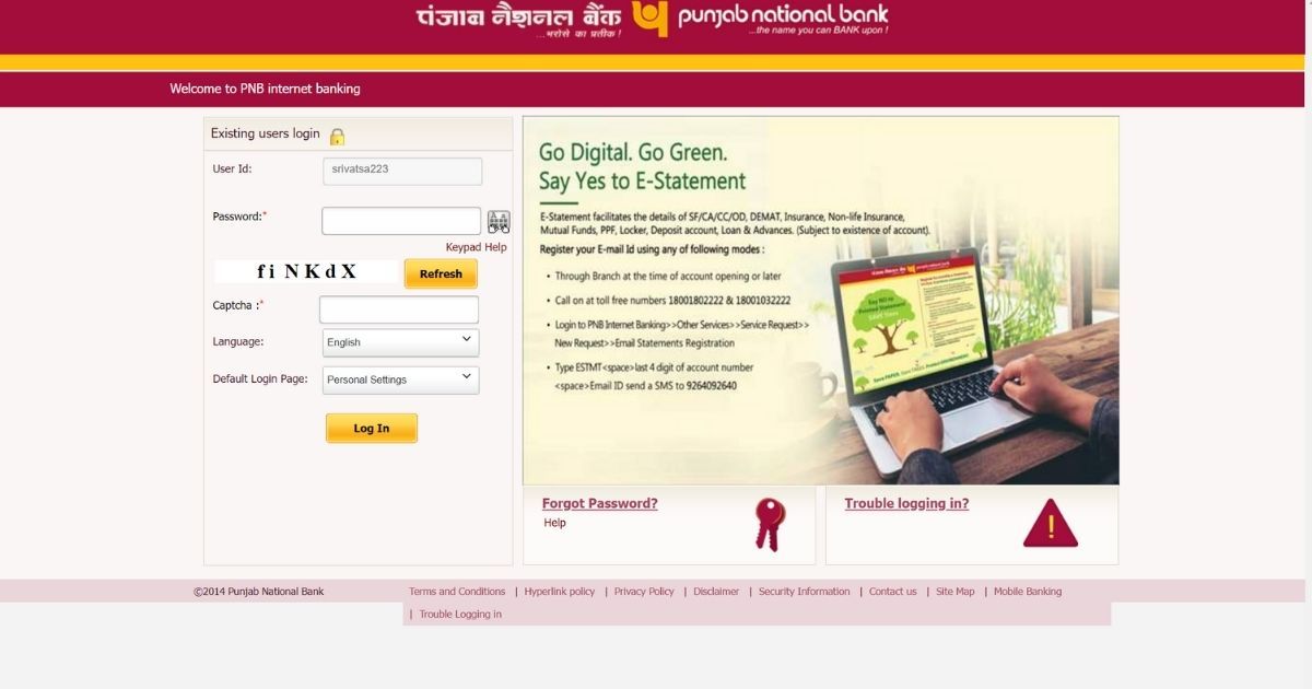 How to Check Punjab National Bank Balance via Internet Banking