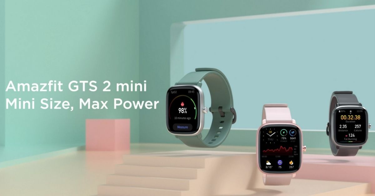 Amazfit GTS 2 Mini new version launching soon! Check price, features and  more