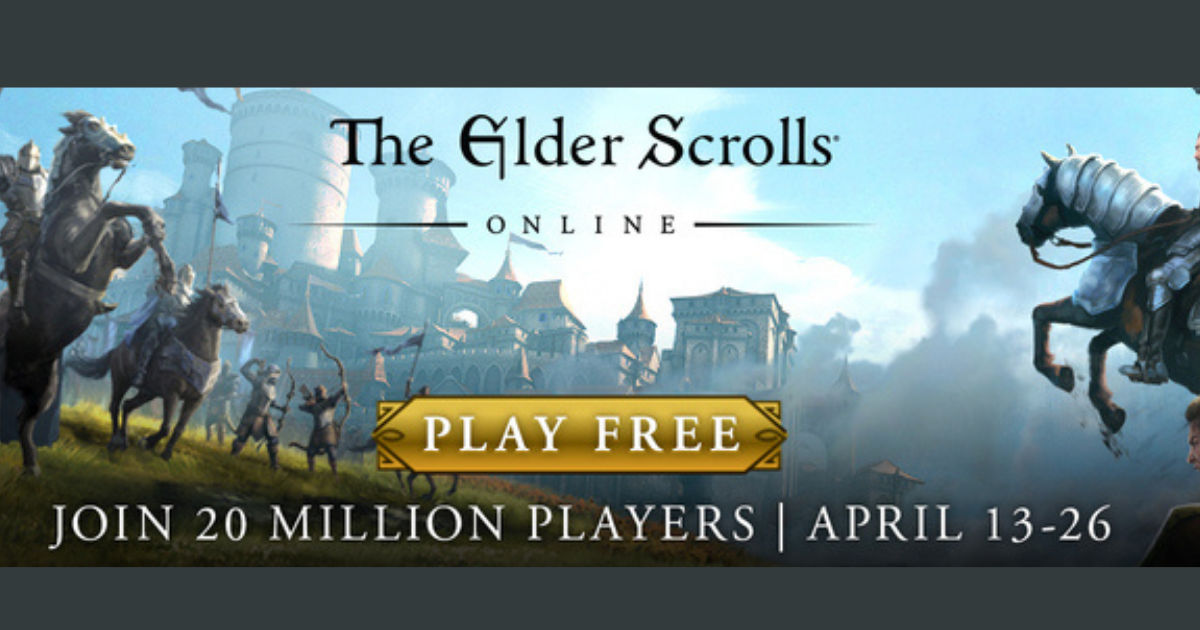 The Elder Scrolls Online Is Free to Play Until April 26