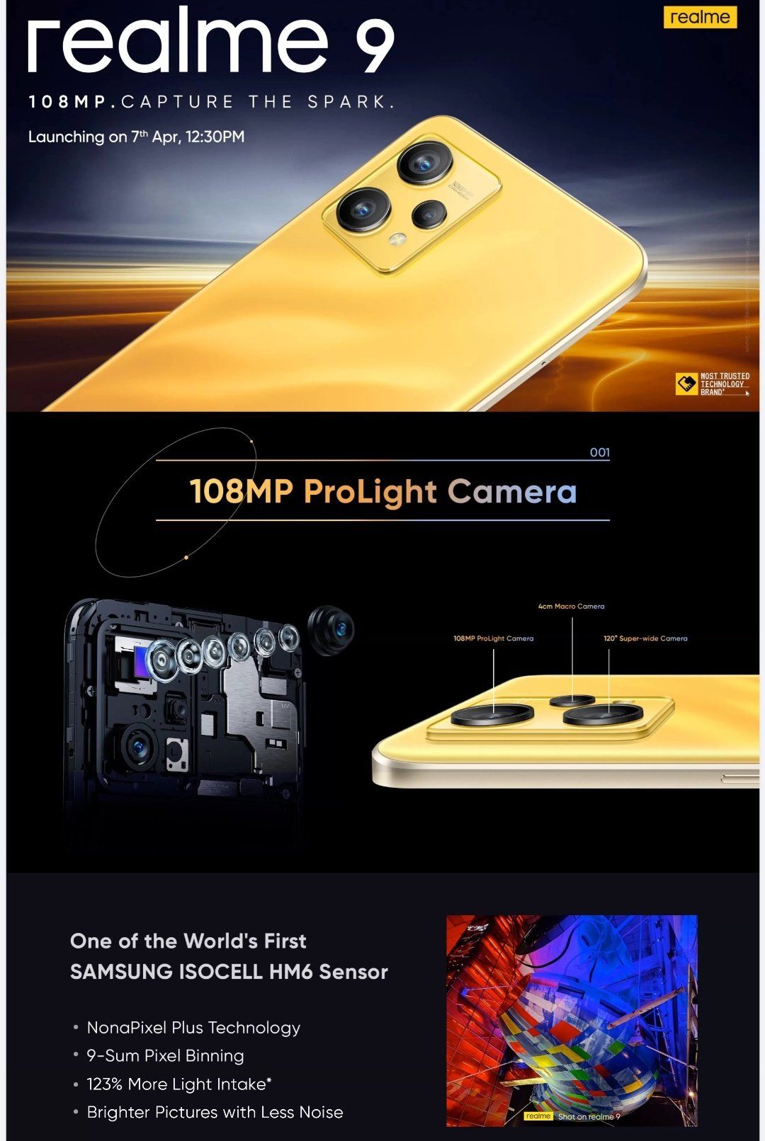 realme 9 mobile features