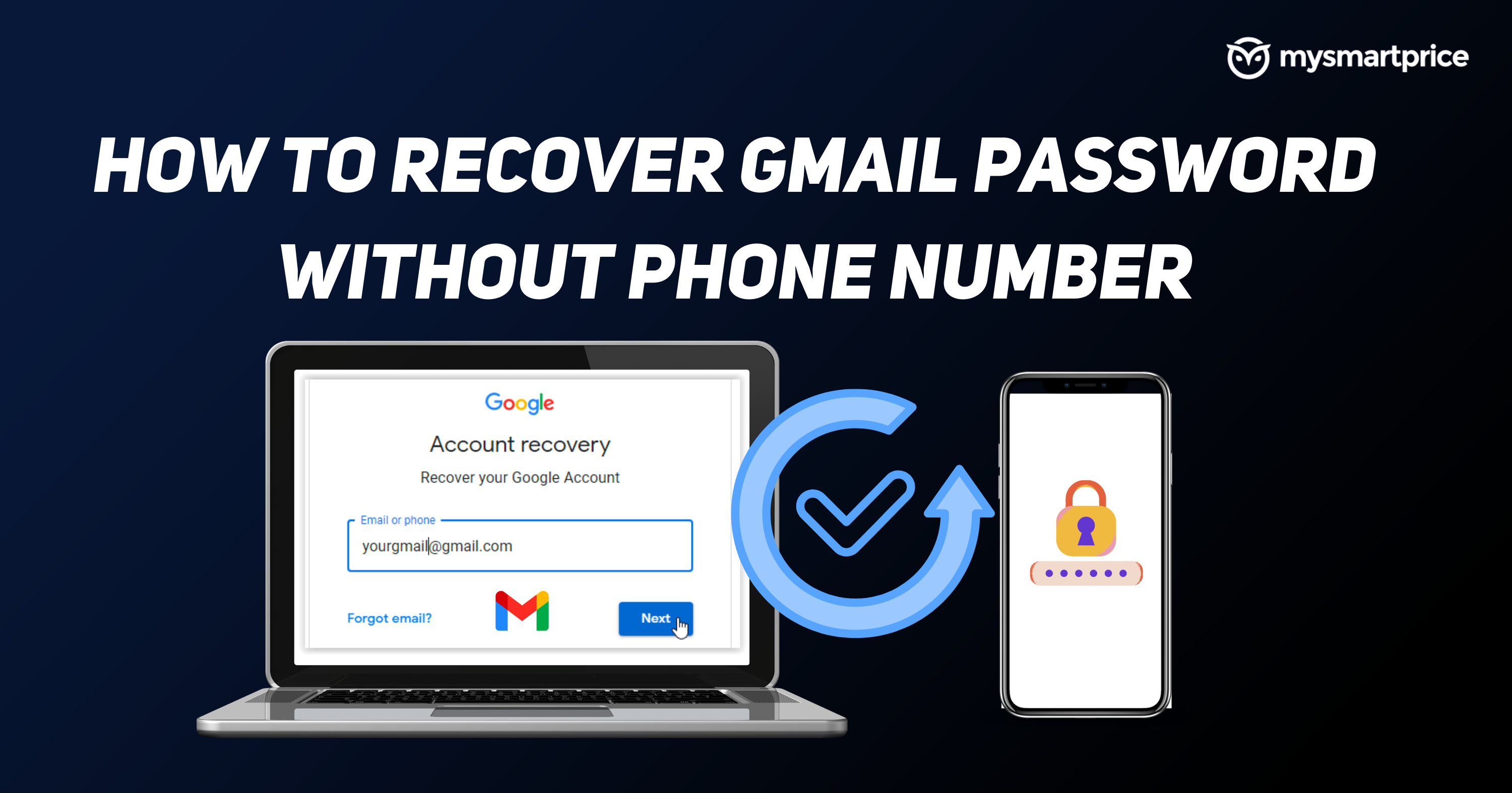 How do I reset my Gmail password if I lost my phone?