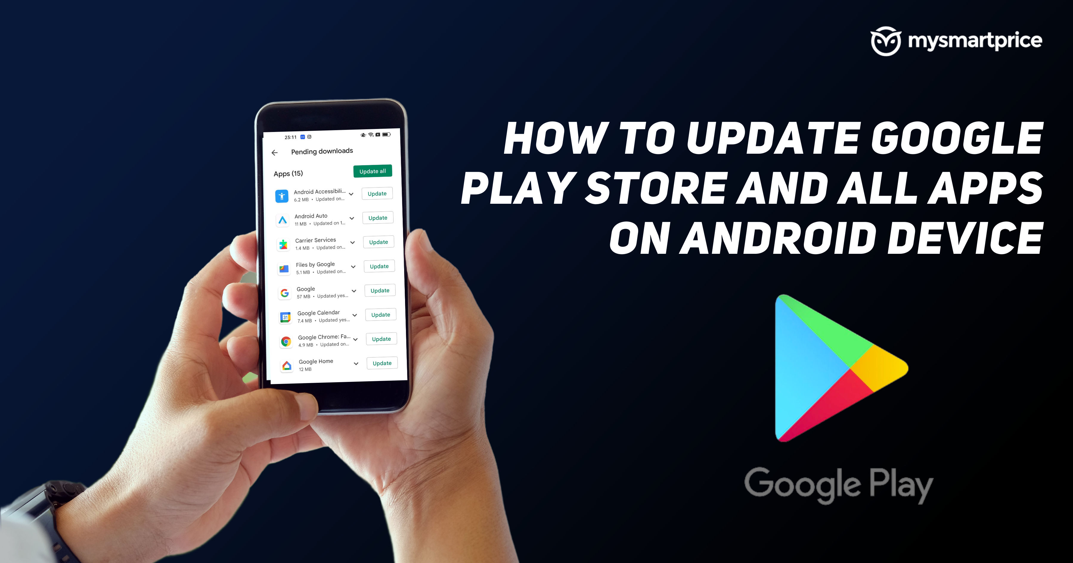 Update Play Store: How to update apps and Google Play Store on