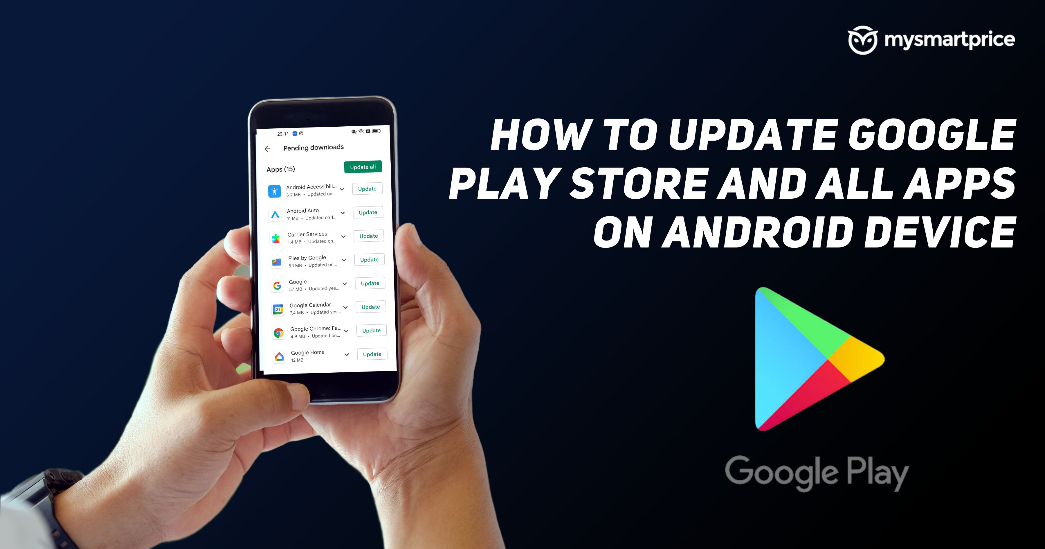 How to Update Google Play Store and Apps on Android? MySmartPrice