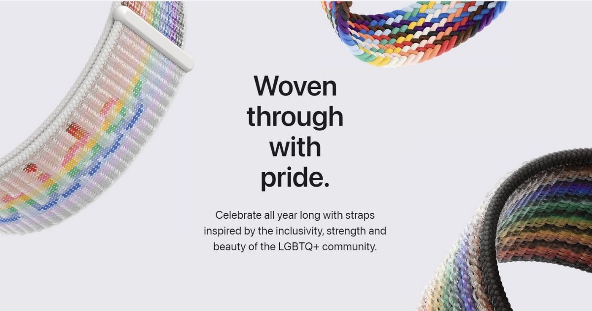 Apple best sale pride month