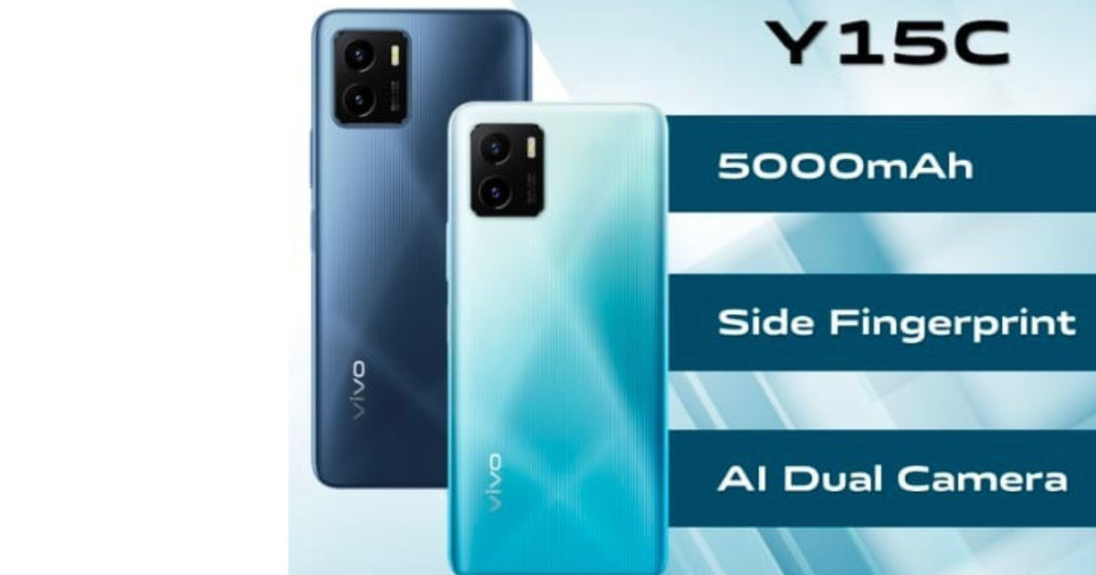 vivo y15c features