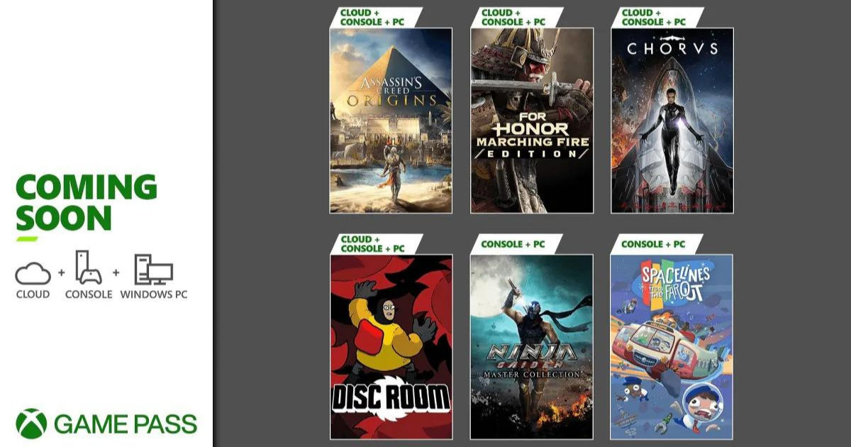 Xbox Game Pass games for March revealed