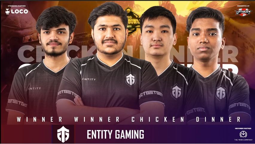 Bgmi Upthrust Esports Pro Showdown Entity Gaming Wins Tournament With