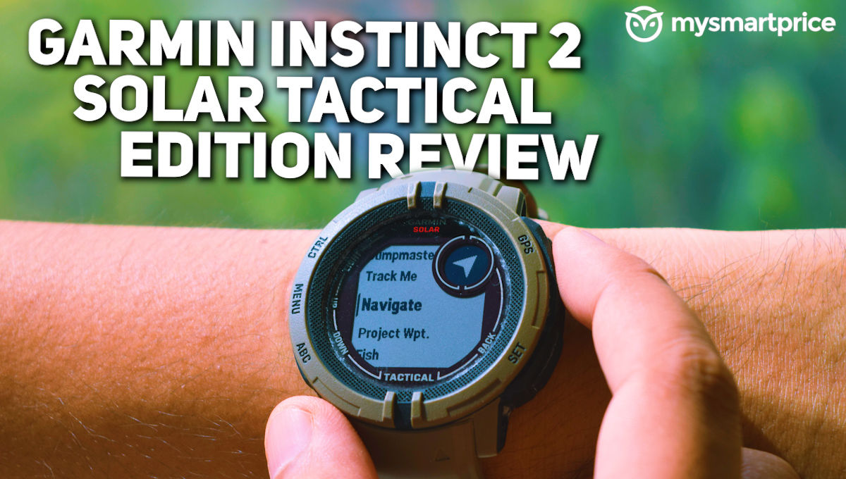 Garmin Instinct 2 Solar Tactical Edition Review Packs Everything