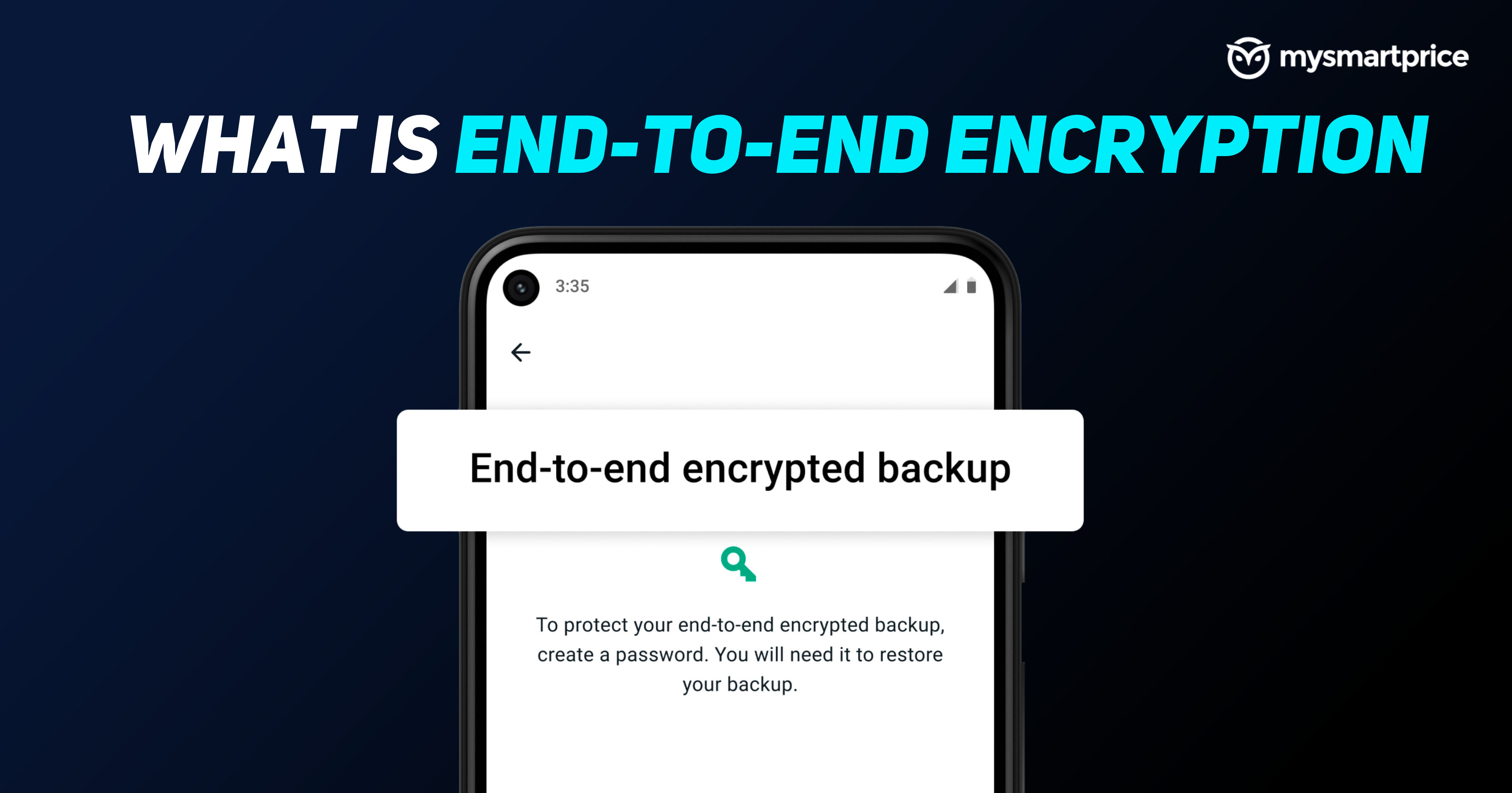 What is end-to-end encryption and how does it work?