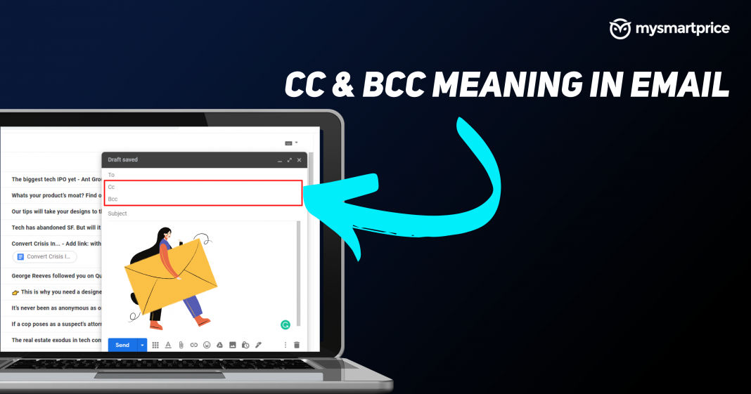 What Do CC and BCC Mean in Email and How to Use Them? - MySmartPrice