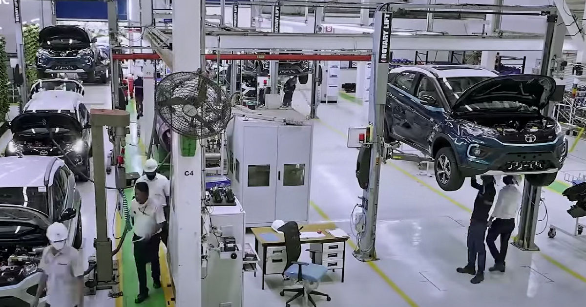 tata motors electric car manufacturing plant