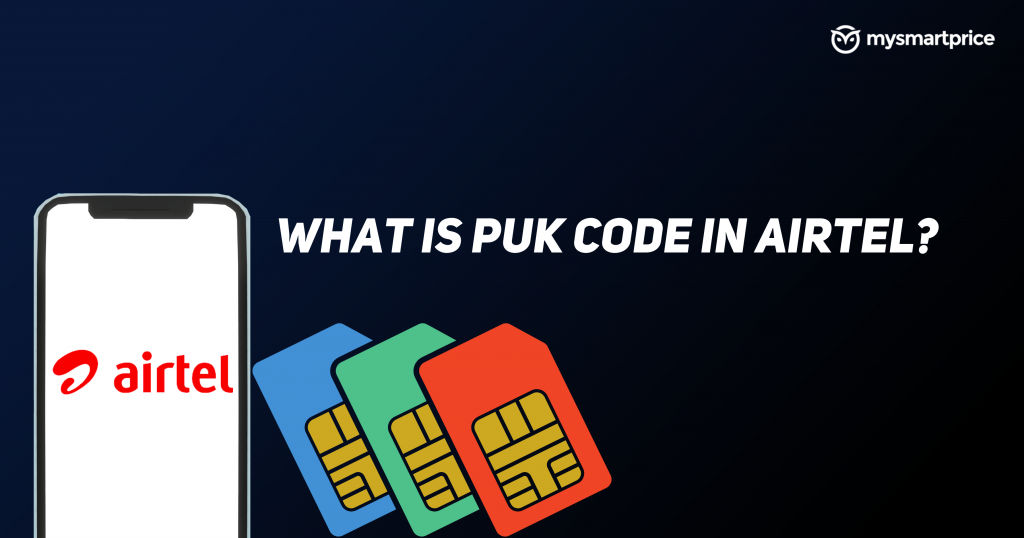 how to get airtel puk code through sms