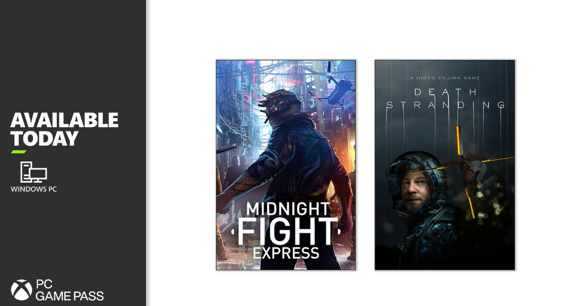 Midnight Fight Express and Death Stranding are Now Available on Xbox Game  Pass - MySmartPrice