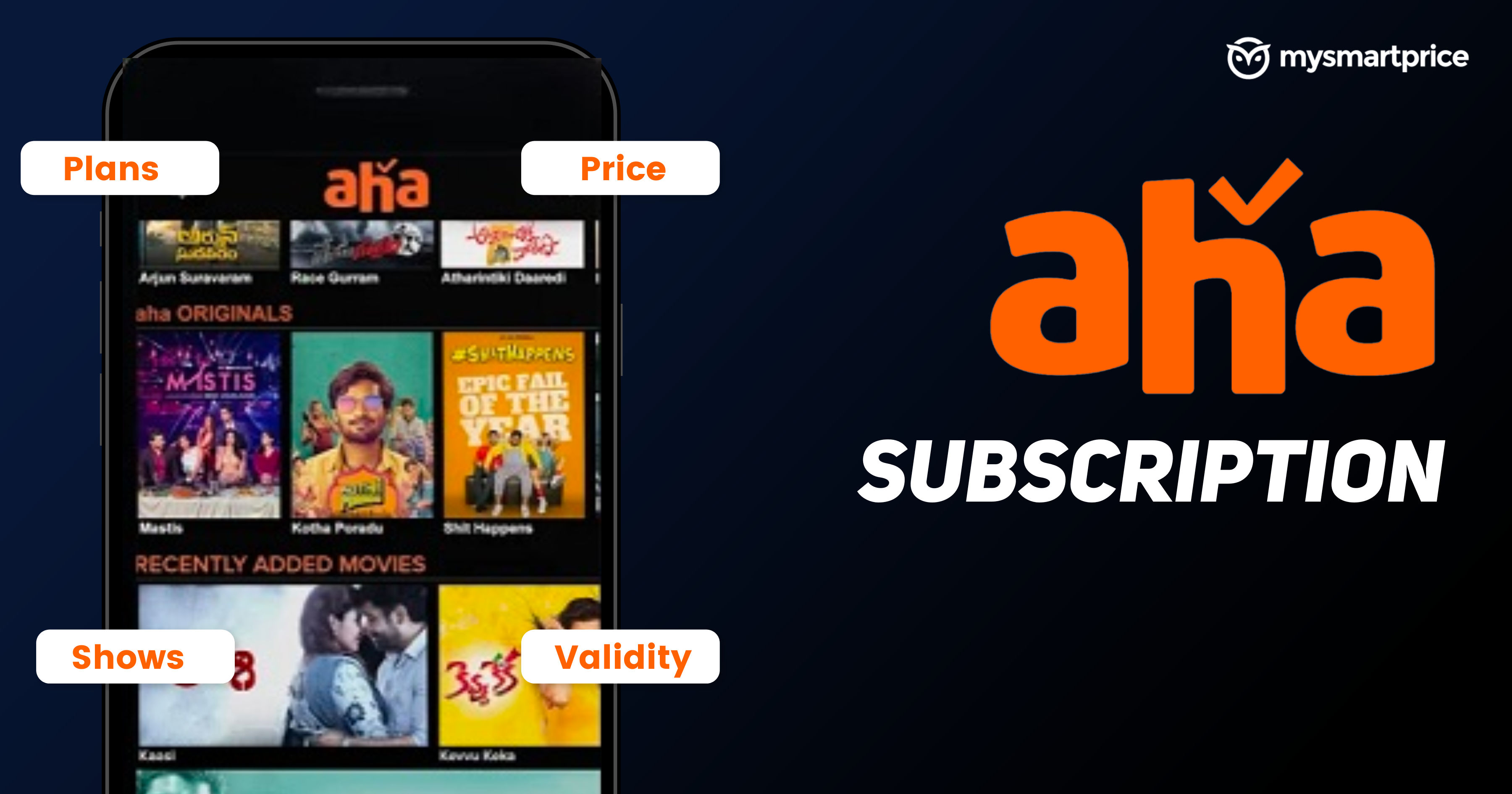 Aha Subscription Plans 2023 Best Aha Membership Plans with Price, Validity and Benefits to Watch Best Telugu and Tamil Movie Shows Online