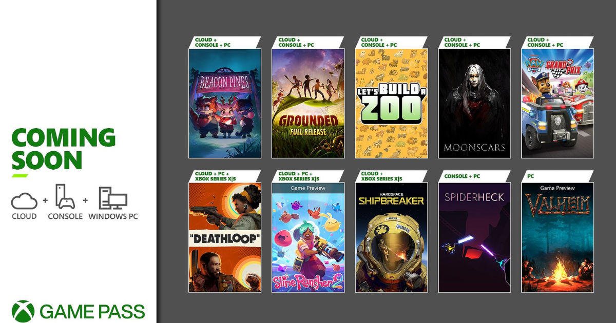 New Xbox Game Pass titles for console and PC announced