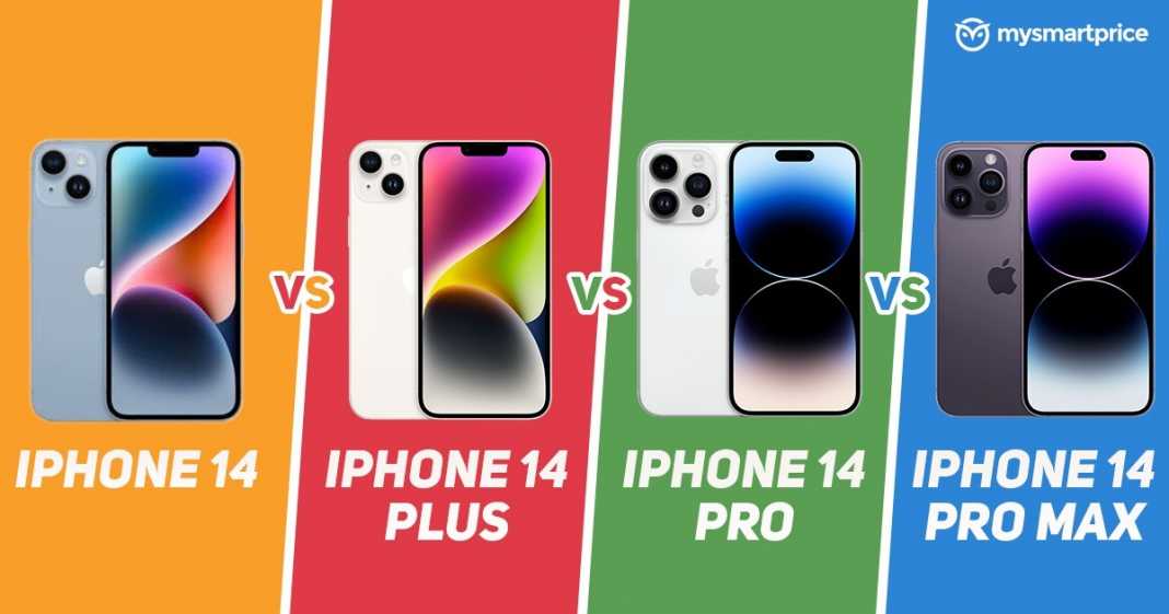 iPhone 14 vs. iPhone 14 Plus vs. iPhone 14 Pro vs. iPhone 14 Pro Max