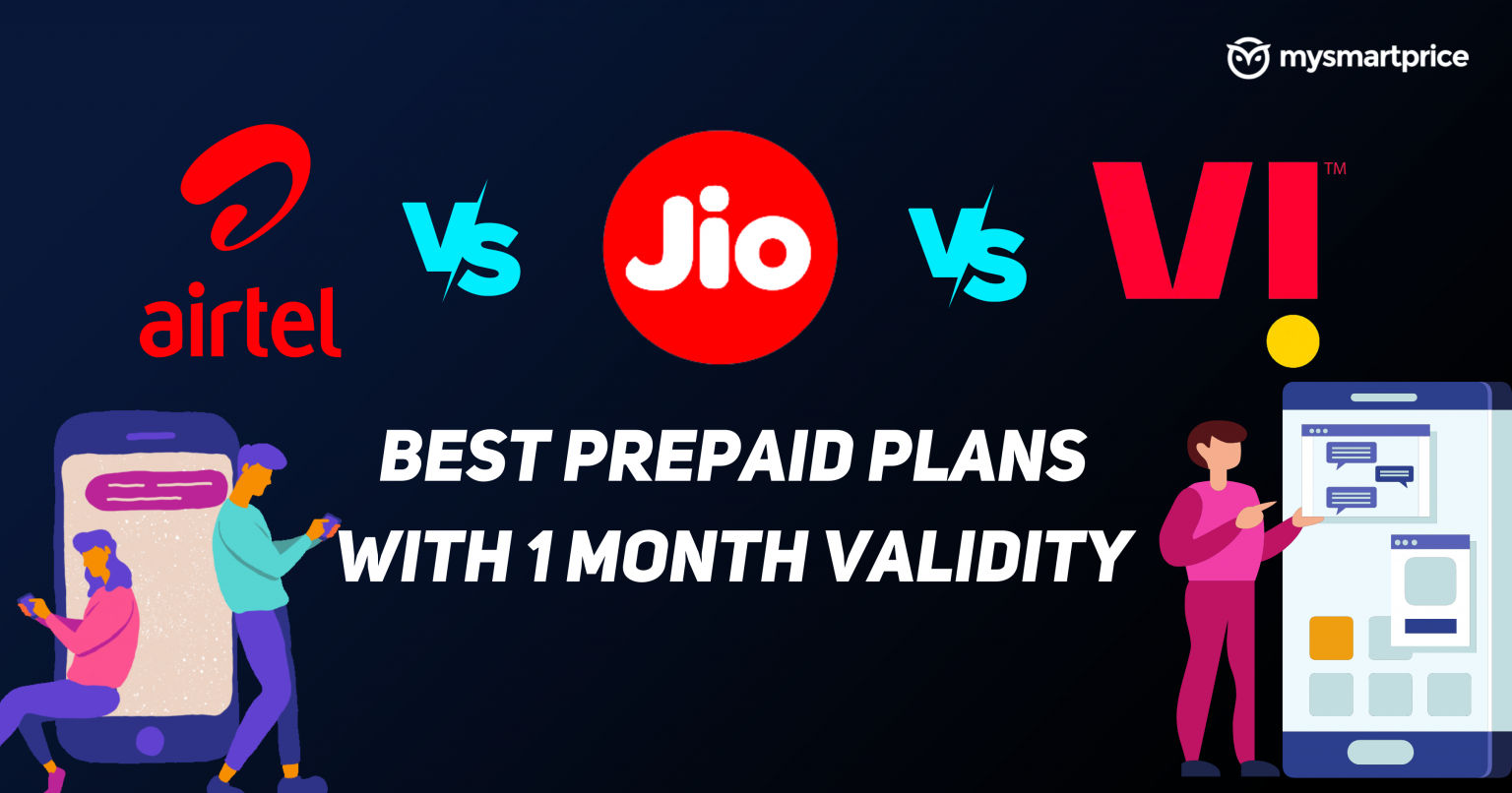 Airtel Vs Jio Vs Vi: Which Operator Offers Best Prepaid Recharge Plans ...