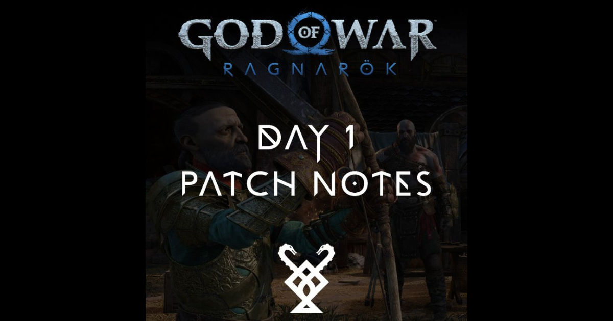 Patch do dia 1 de God of War Ragnarök possui mais de 160 correções