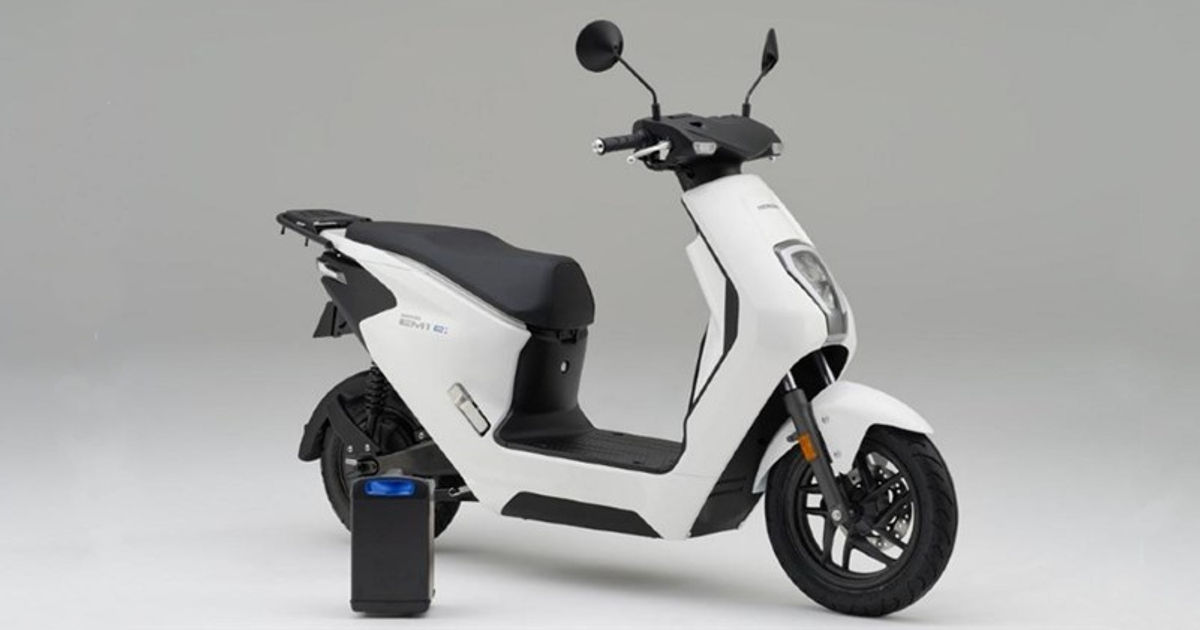 Honda EM1 e Electric Scooter Debuts With Swappable Battery, Over 40Km Range - MySmartPrice