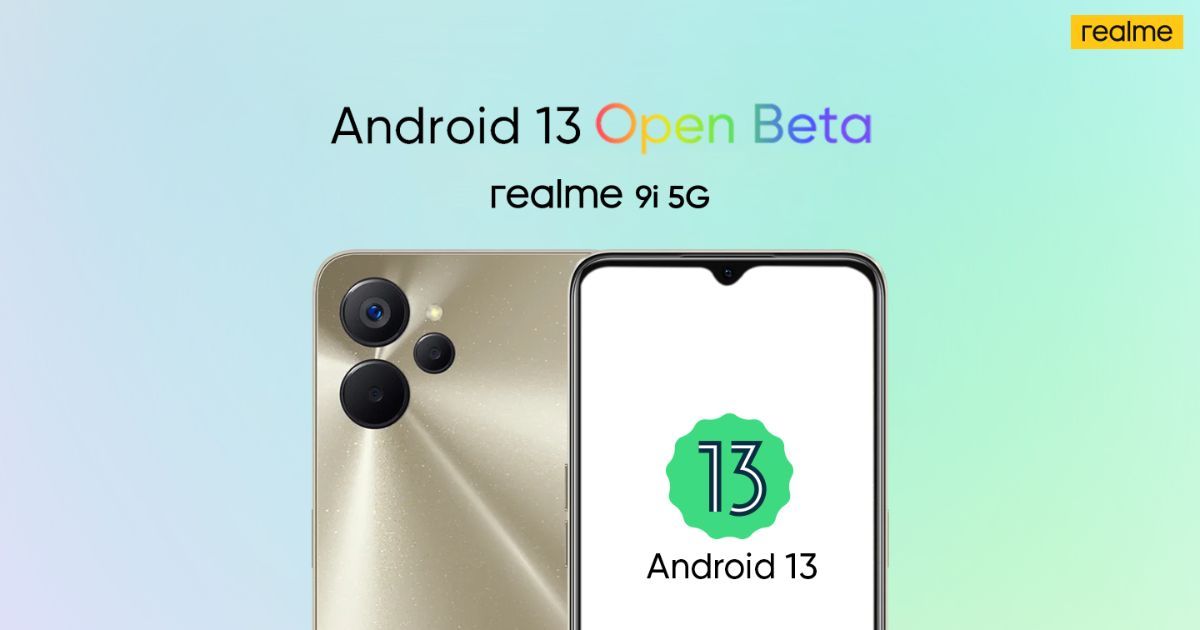 realme 9i android version