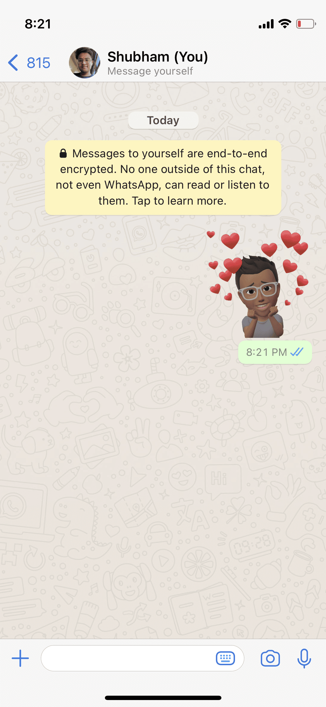 Express Yourself With Avatars on WhatsApp