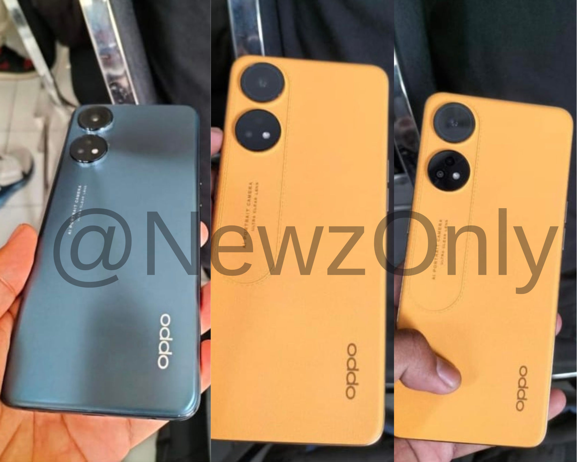 OPPO Reno 8T 4G Design And Colour Options Leaked Via Live Images Ahead Of Launch MySmartPrice