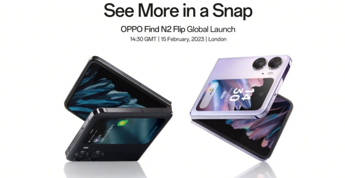 OPPO Find N2 Flip Global Launch Confirmed to Take Place on