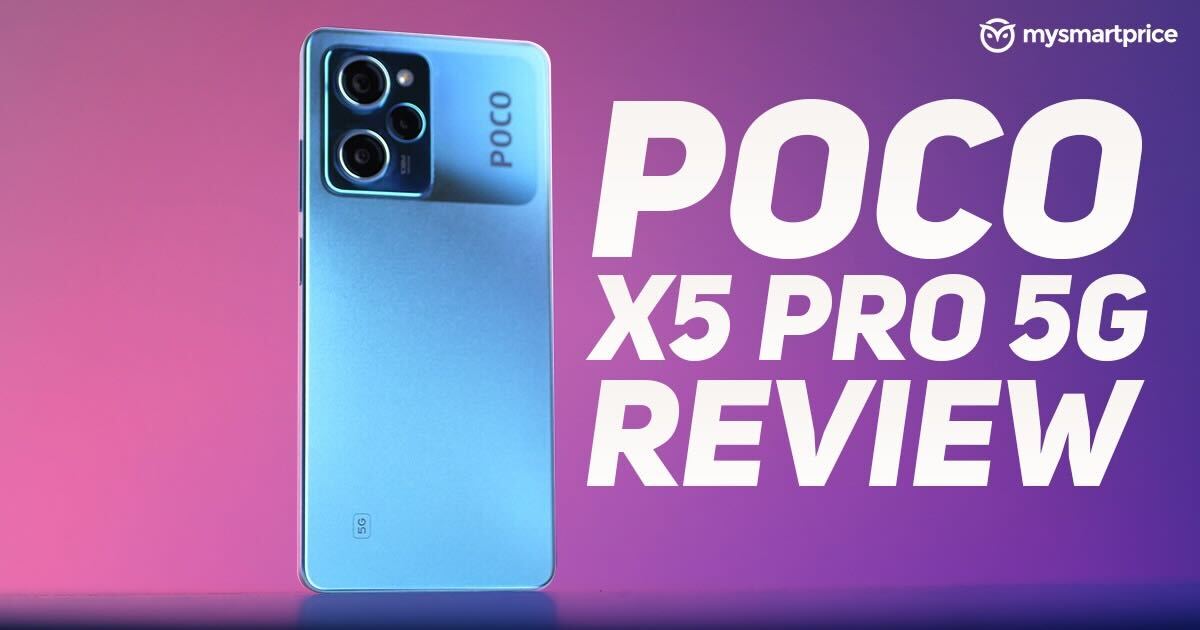 Poco X5 Pro 5G With Snapdragon 778G SoC, 108-Megapixel Camera Launched in  India: Price, Specifications