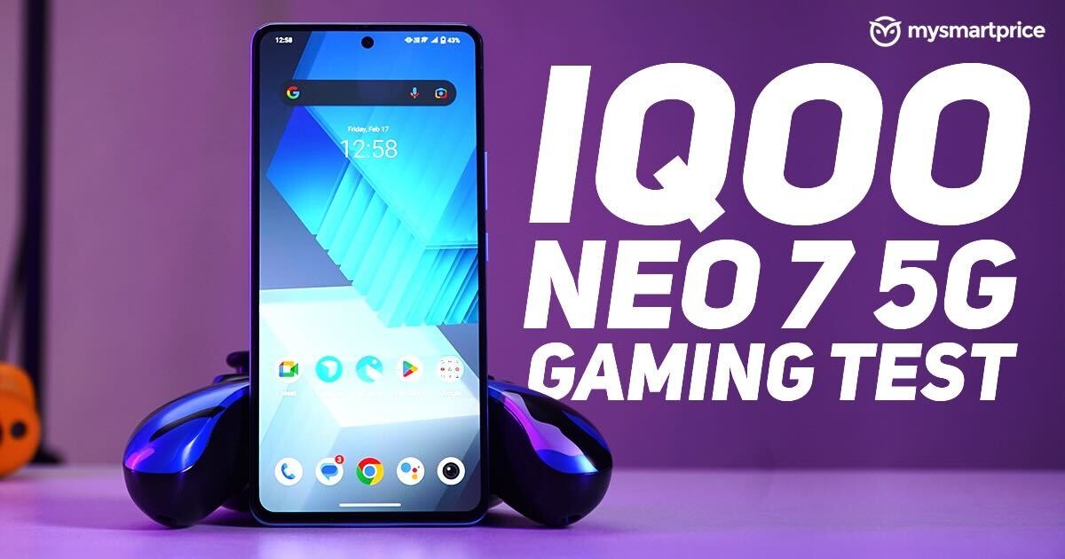 iQOO Neo 7 5G Gaming Performance: BGMI, PUBG New State Mobile 90FPS  Support, and More Tested - MySmartPrice