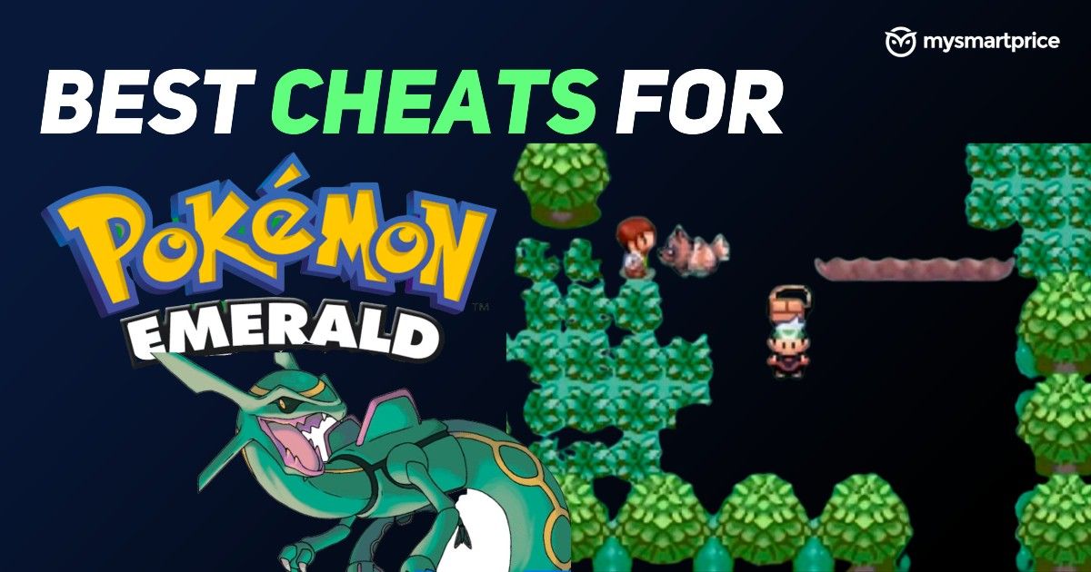 Pokemon Emerald Rare Candy GameShark Cheat Codes for GBA 