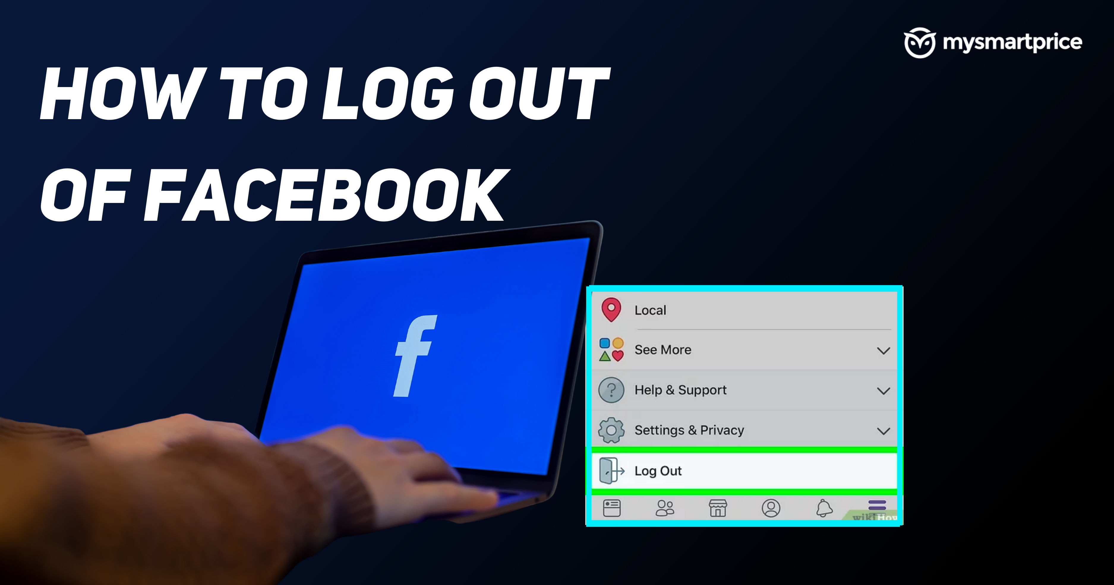 Instructions to log out facebook lite, by kisiapa sali