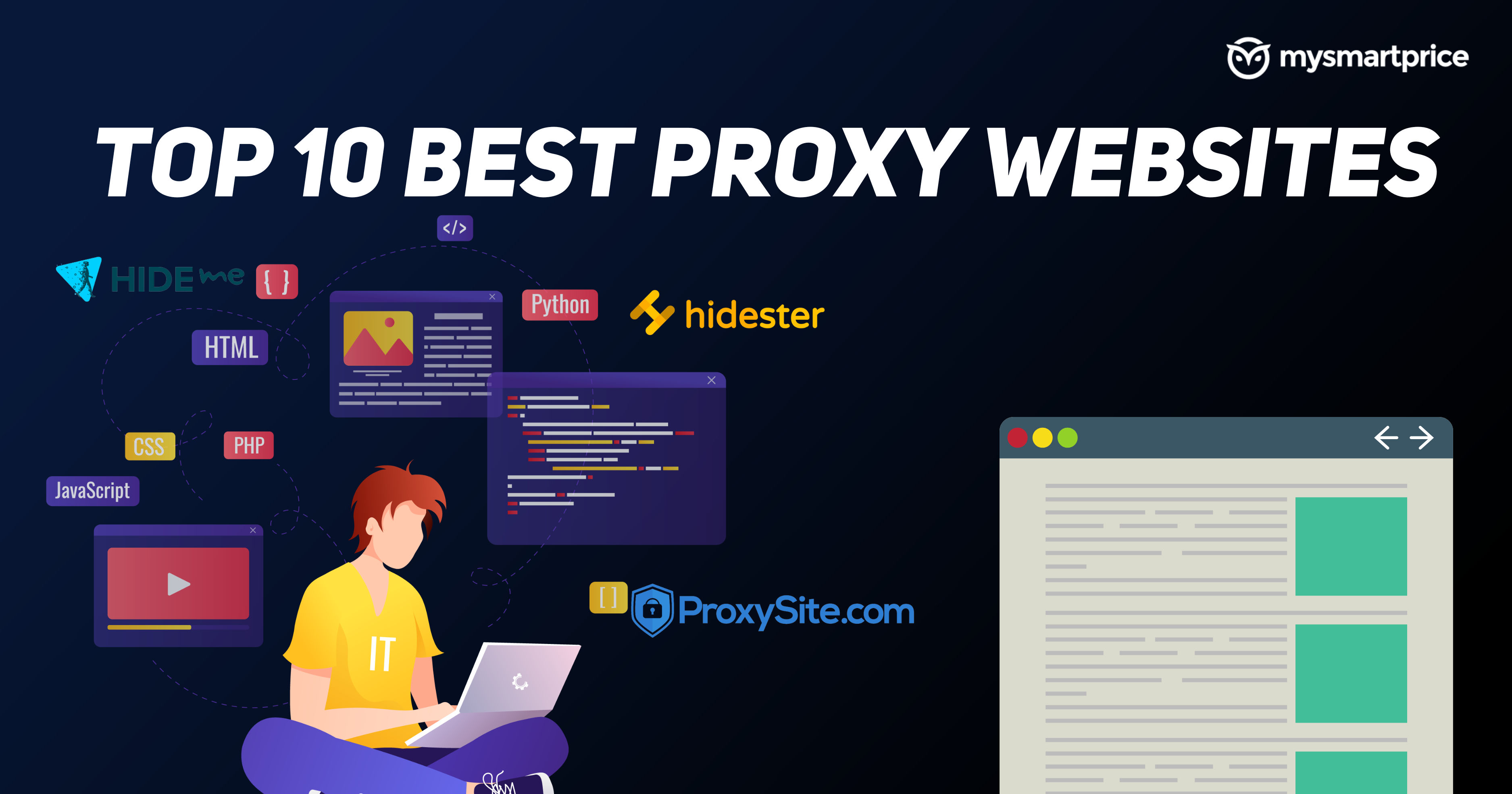 Top 10 best Proxy Websites in India to Browse Anonymously for Free -  MySmartPrice