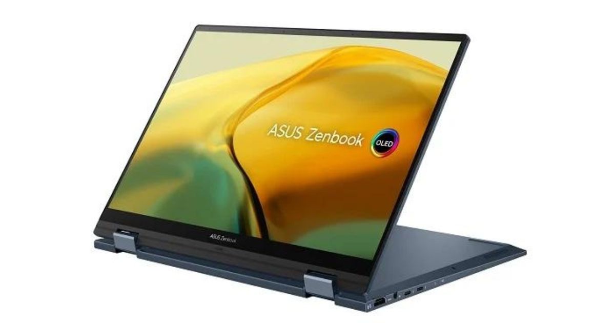 ASUS Zenbook 14 Flip OLED comes with a 360-degree hinge